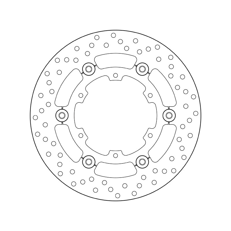 Brembo Serie Oro Floating Rear Brake Disc for KTM 1190 Adventure/R