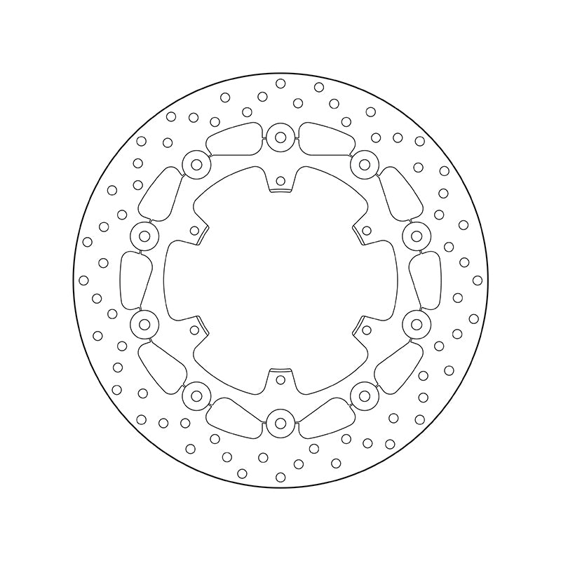 Brembo Serie Oro Floating Front Brake Disc for KTM 1190 Adventure/R