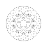 Brembo Serie Oro Floating Front Brake Disc for Harley-Davidson Models