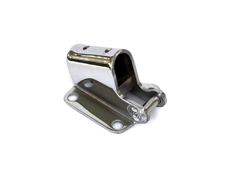 RSS BAI-11-0121 Jiffy Stand Bracket Chrome for Big Twin 36-85 4 Speed/Touring 09-Up Models w/After Market Controls