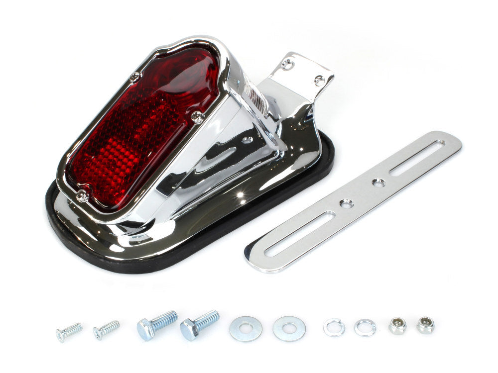 RSS BAI-12-0014E Big Twin 47-54 Style Tombstone Taillight Chrome