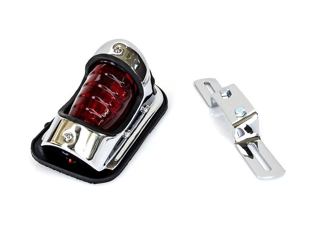 RSS BAI-12-0032C Beehive Style Taillight Chrome