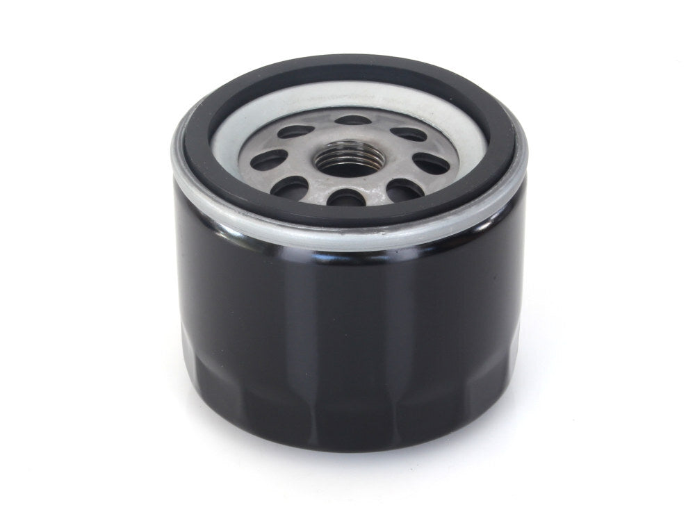 RSS BAI-14-0004B Oil Filter Black for Big Twin 82-86 4 Speed/Sportster 80-84