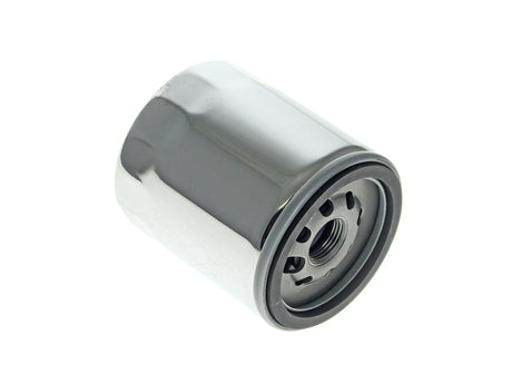 RSS BAI-14-0020CK Oil Filter w/Hex Nut Chrome for Harley-Davidson Twin Cam 99-17