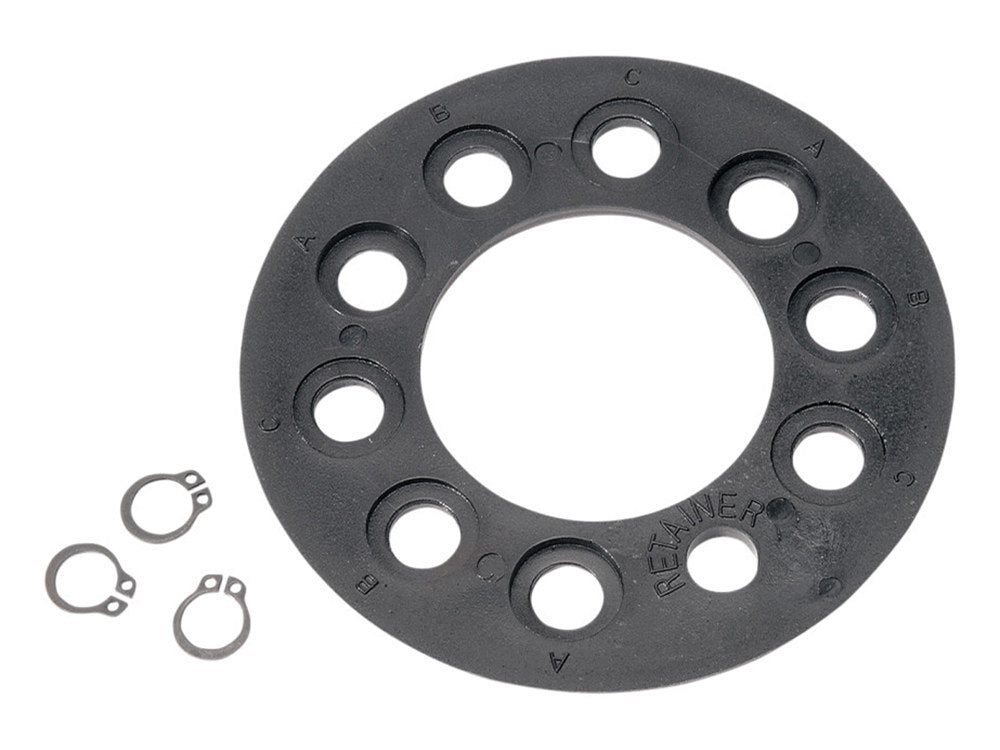 RSS BAI-17-0014 Ram-Jett Nylon Clutch Spring Retainer for Big Twin 36-84 4 Speed w/3 Stud Hub Only