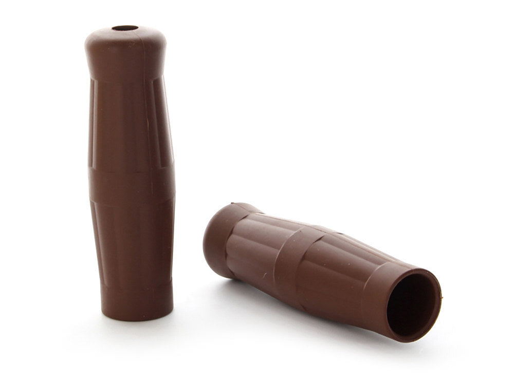 RSS BAI-17-0518BR Vintage Style Handgrips Tan