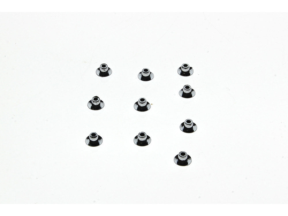 RSS BAI-45-6650-10 1/4" (6mm) Hole Plugs Chrome (10 Pack)