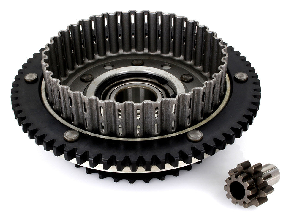 RSS BAI-D17-0144 Clutch Basket w/Heavy Duty 66 Teeth Ring Gear for Big Twin 94-97