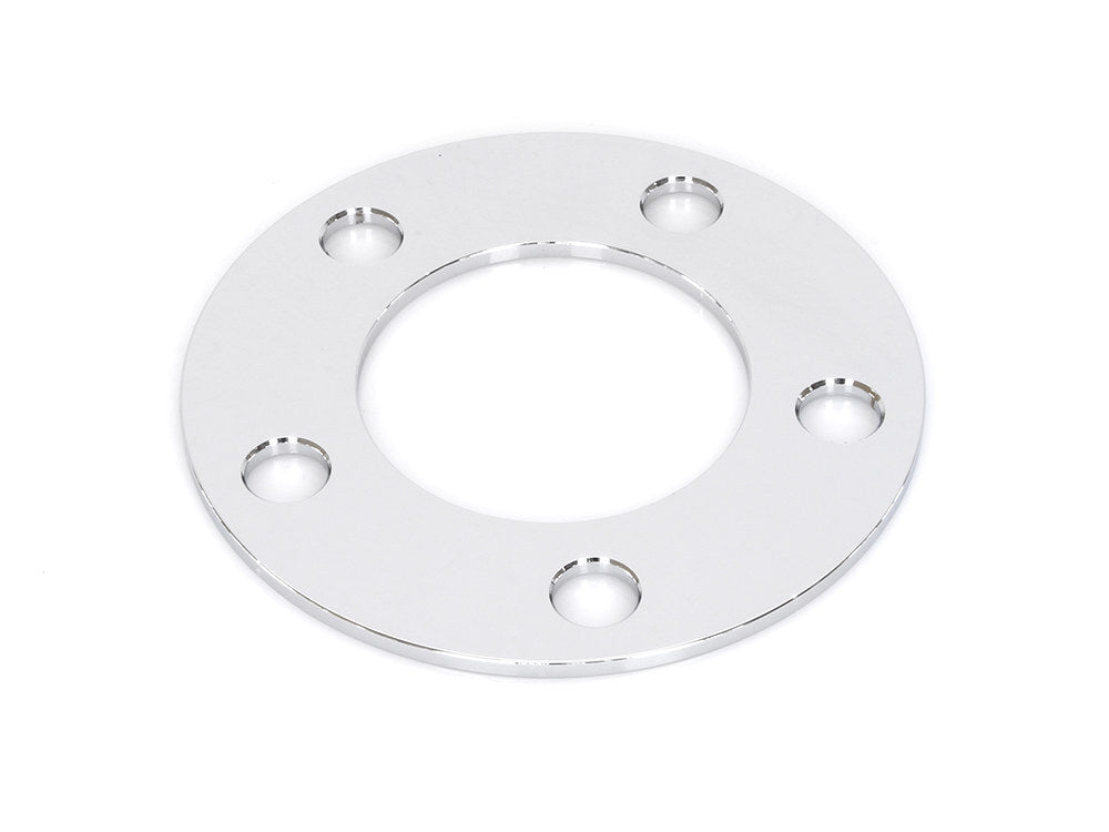 RSS BAI-D26-0138C-S013 1/8" Pulley Spacer Chrome for H-D 00-Up Wheels