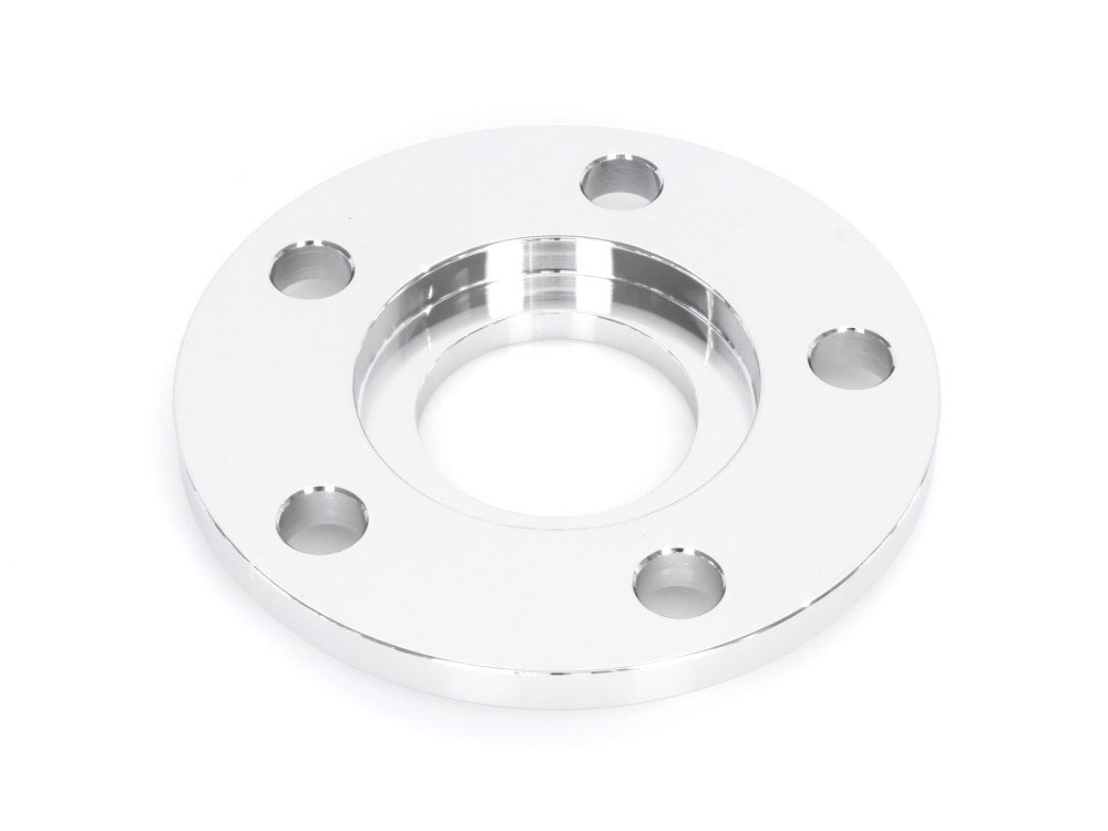 RSS BAI-D26-0138C-S031 5/16" Pulley Spacer Chrome w/Lip for H-D 00-Up Wheels