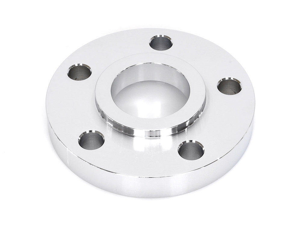 RSS BAI-D26-0138C-S063 5/8" Pulley Spacer Chrome w/Lip for H-D 00-Up Wheels