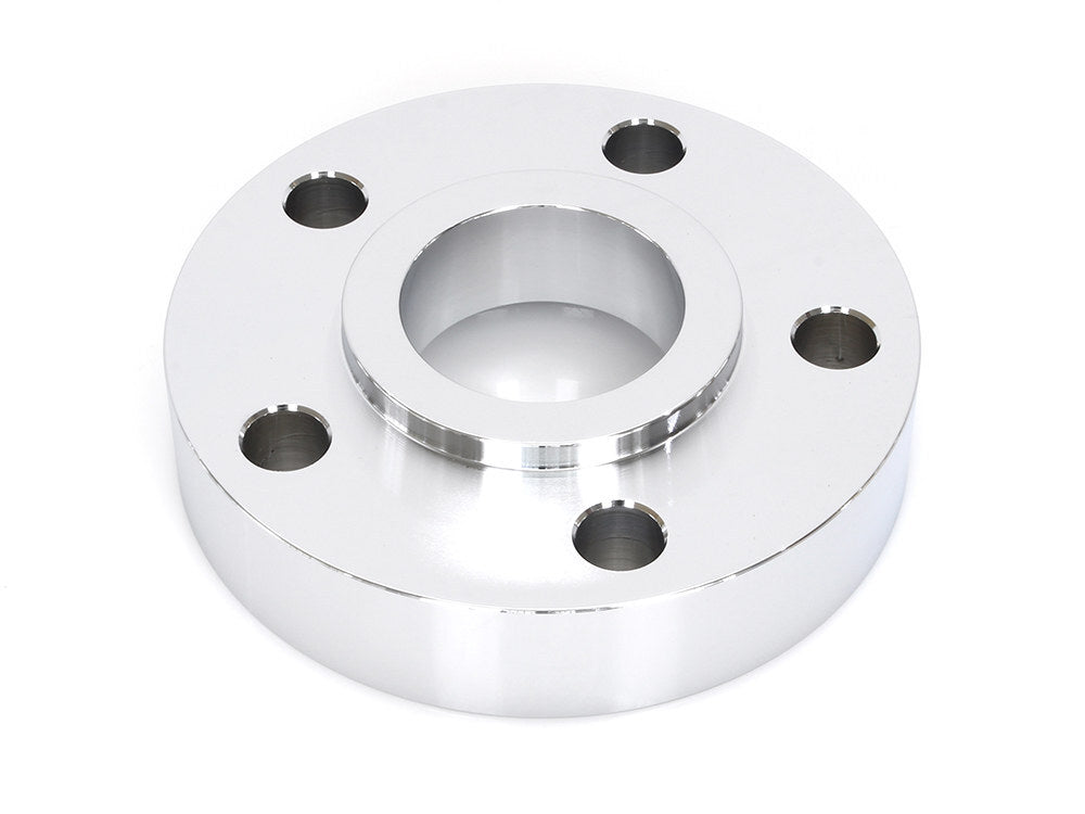 RSS BAI-D26-0138C-S088 7/8" Pulley Spacer Chrome w/Lip for H-D 00-Up Wheels