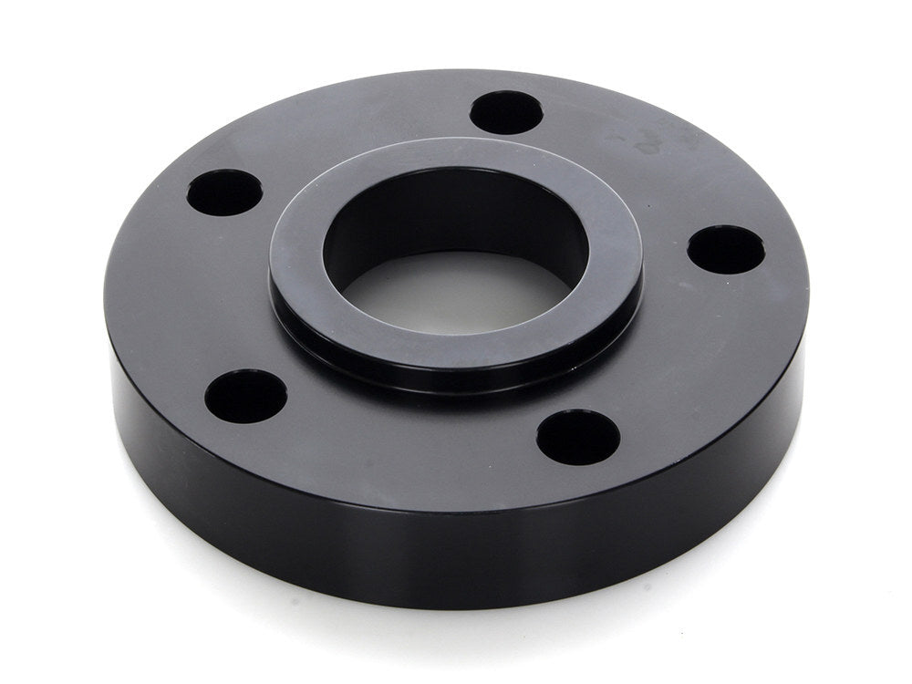 RSS BAI-D26-0138GB-S075 3/4" Pulley Spacer Gloss Black w/Lip for H-D 00-Up Wheels