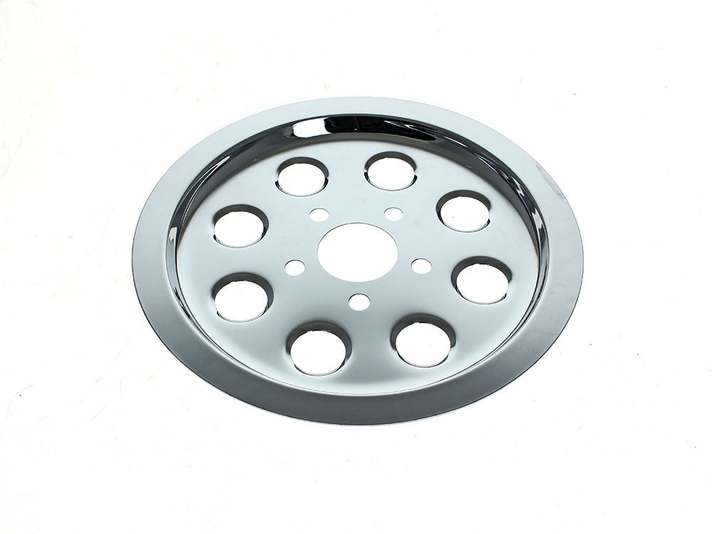 RSS BAI-D26-0155 Rear Pulley Cover Chrome for Sportster 91-03 w/61 Tooth Pulley