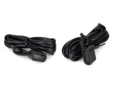 RSS BAI-L22-0231MBE Under Perch Turn Signals Black for Sportster 14-21