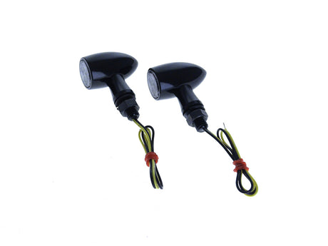 RSS BAI-L22-64M3RGBSQE Rear LED Mini Bullet Run/Brake/Turn Signals Gloss Black
