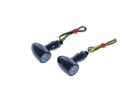 RSS BAI-L22-64M3RGBSQE Rear LED Mini Bullet Run/Brake/Turn Signals Gloss Black