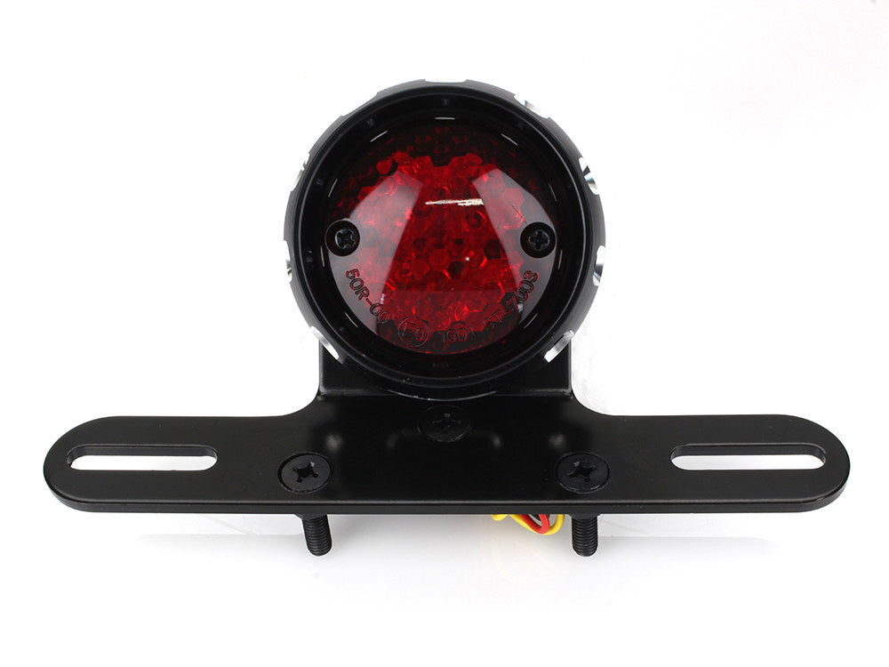 RSS BAI-L24-0437BRLEDE Retro Bobber LED Taillight Black