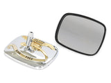 RSS BAI-M60-0007G Live to Ride Mirrors Chrome/Gold