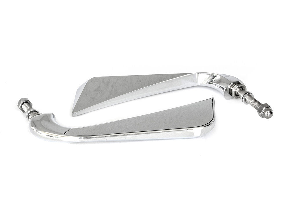 RSS BAI-M60-6356 Slim Sickle/Avenger Mirrors Chrome