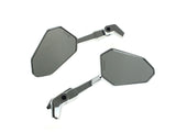 RSS BAI-M60-6375CE Extremity Mirrors w/Adjustable Stem Chrome (Pair)