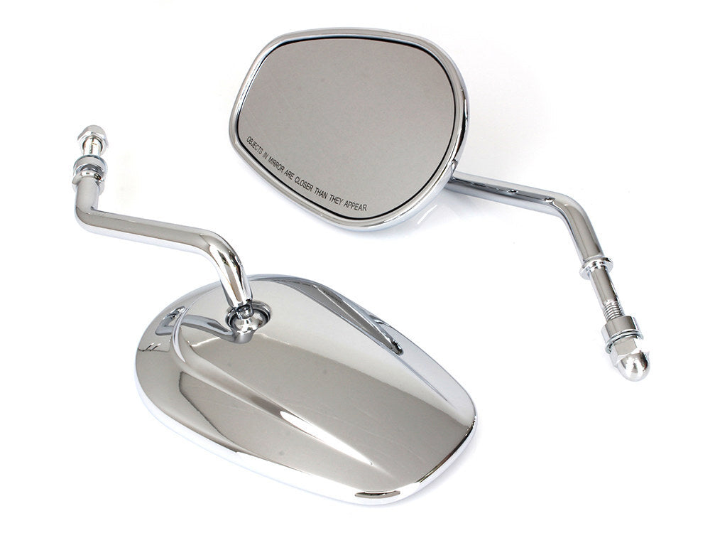 RSS BAI-M60-6385C OEM H-D 03-Up Style Mirrors Chrome