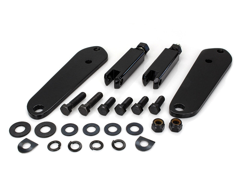 RSS BAI-P17-0489GB Highway Peg Supports Black for Dyna 91-17