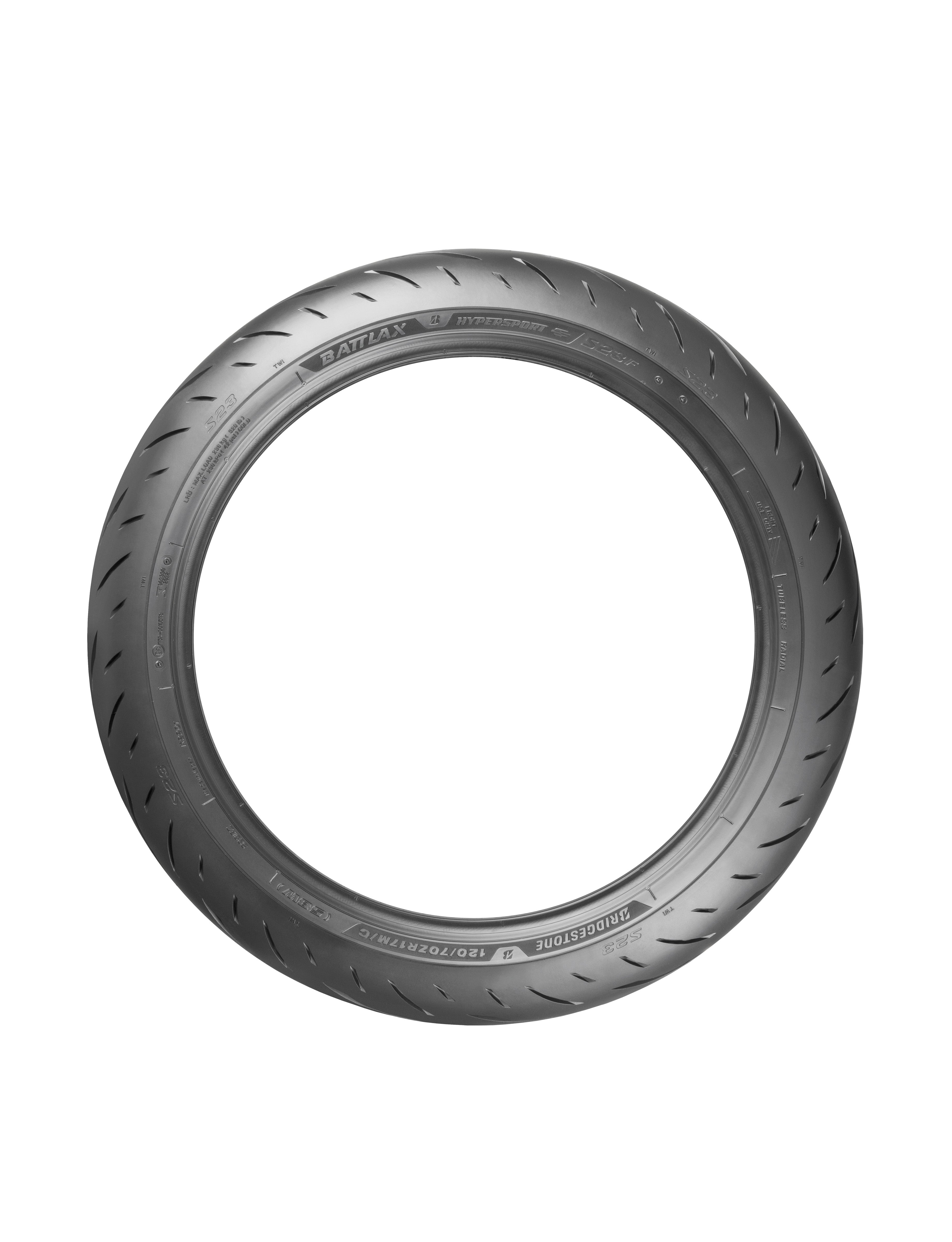 Bridgestone Battlax Hypersport S23 Radial Rear Tyre 190/50 WR-17 M