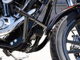 Burly Brand BB10-3010B Front & Rear Brawler Crash Bar Kit Black for Dyna 06-17 w/Mid-Mount Controls