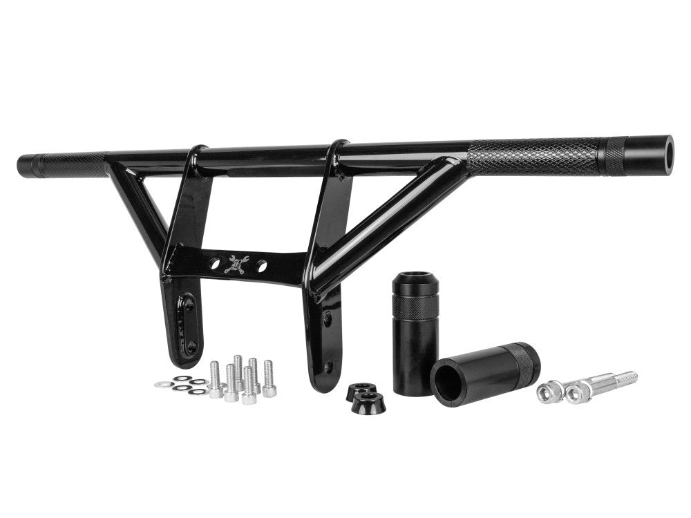 Burly Brand BB10-3011B Front & Rear Brawler Crash Bar Kit Black for Sportster 04-21 w/Mid-Mount Controls