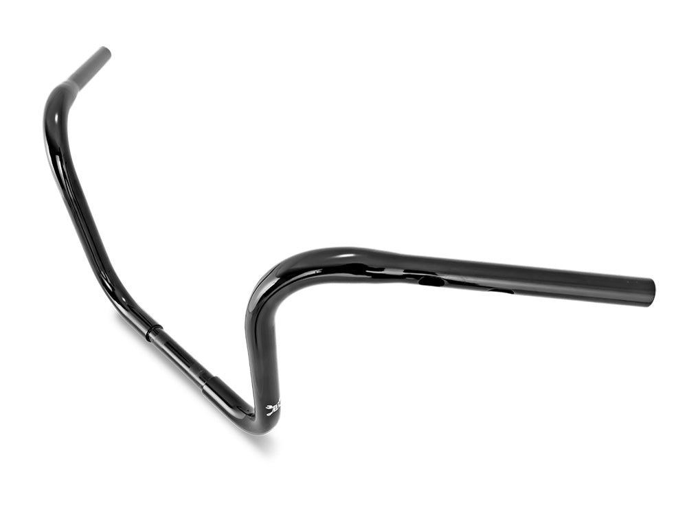 Burly Brand BB12-1601B 12" x 1-1/4" Gorilla Ape Handlebar Gloss Black for Harley-Davidson Softail 25-Up
