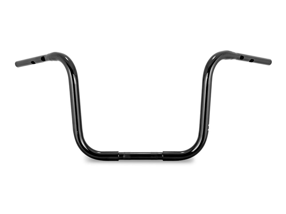 Burly Brand BB12-1601B 12" x 1-1/4" Gorilla Ape Handlebar Gloss Black for Harley-Davidson Softail 25-Up