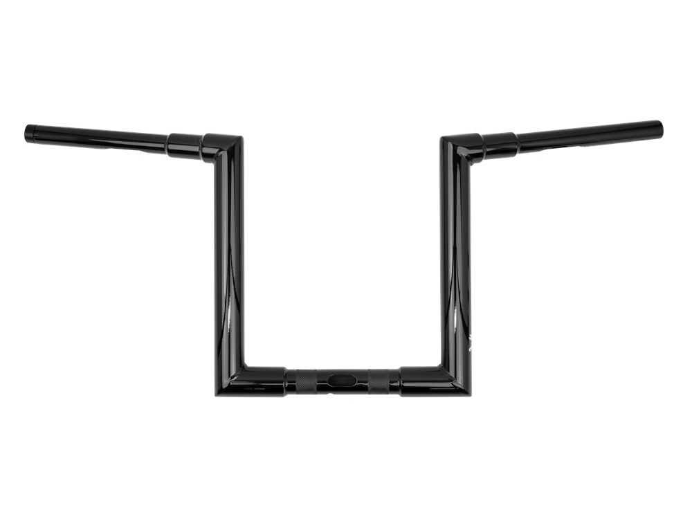 Burly Brand BB12-6090B 12" x 1-1/2" Jason Handlebar Gloss Black for Road Glide 15-23/Road King Special 17-Up Models