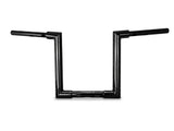 Burly Brand BB12-6101B 12" x 1-1/2" Jason Handlebar Gloss Black for Harley-Davidson CVO Road Glide 23-Up/Road Glide 24-Up