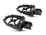 Burly Brand BB13-1016B MX Evolution Footpegs Black for Softail 18-Up Front Rider