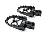 Progressive Suspension BB13-1017B MX Evolution Passenger Footpegs Black for Softail 18-Up