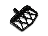 Burly Brand BB13-1018B MX Evolution Mini Floorboards Black w/H-D Male Mount