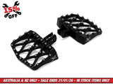 Burly Brand BB13-1019B MX Evolution Mini Floorboards Black for Harley-Davidson Softail 18-Up Front