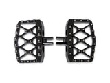 Burly Brand BB13-1019B MX Evolution Mini Floorboards Black for Harley-Davidson Softail 18-Up Front