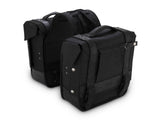 Burly Brand BB15-1002B Throw-Over Saddlebags Black Cordura