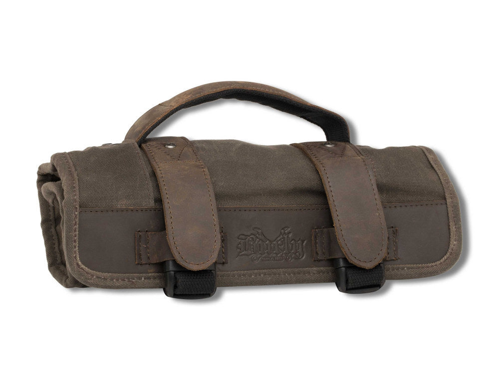 Burly Brand BB15-1030D Tool Roll Dark Oak