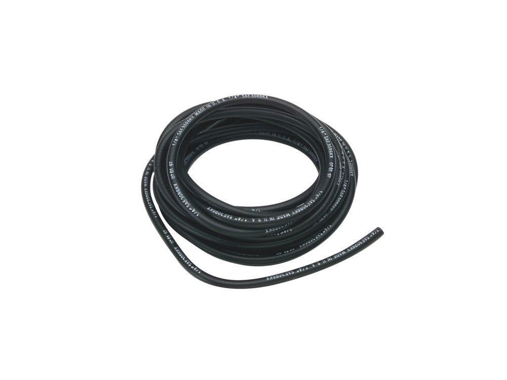 Tucker V-Twin BC-03-0071 1/4" Black Fuel Line 25ft Roll