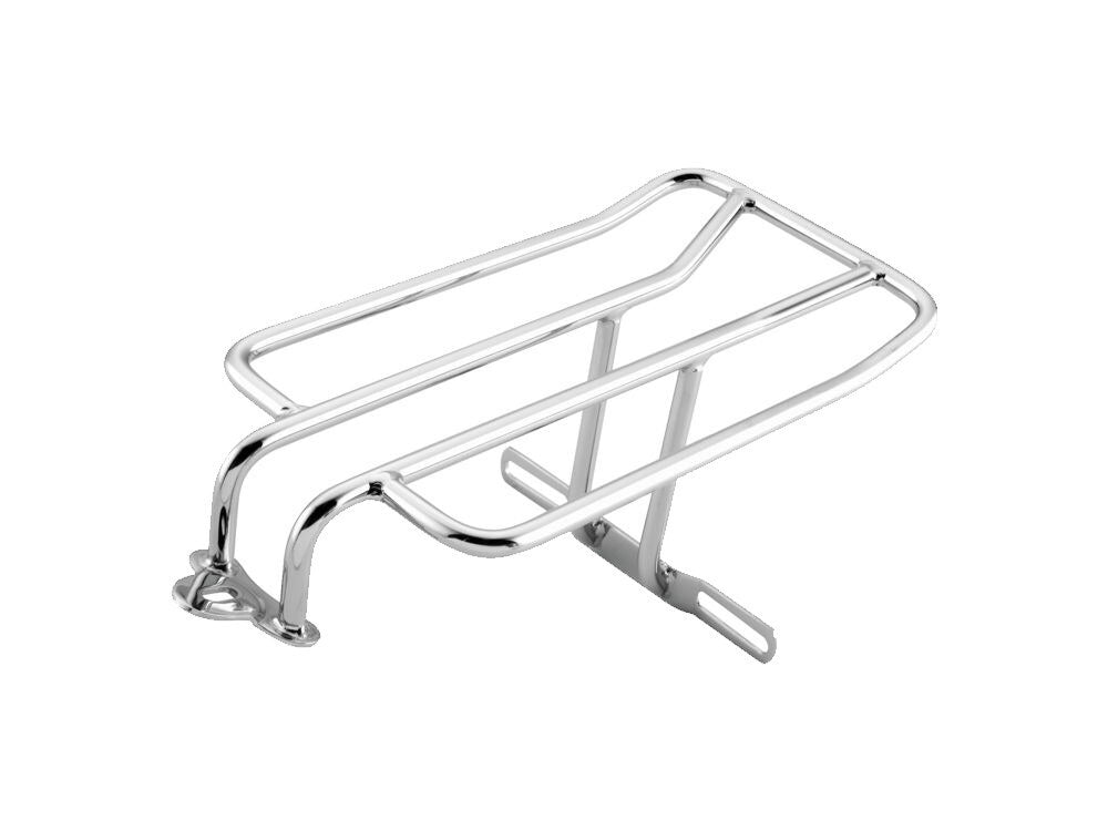 Tucker V-Twin BC-48-2632 Luggage Rack Chrome for Fat Boy 90-06