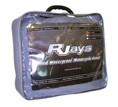 RJays Motorcycle Cover w/Rack [Size:LG]