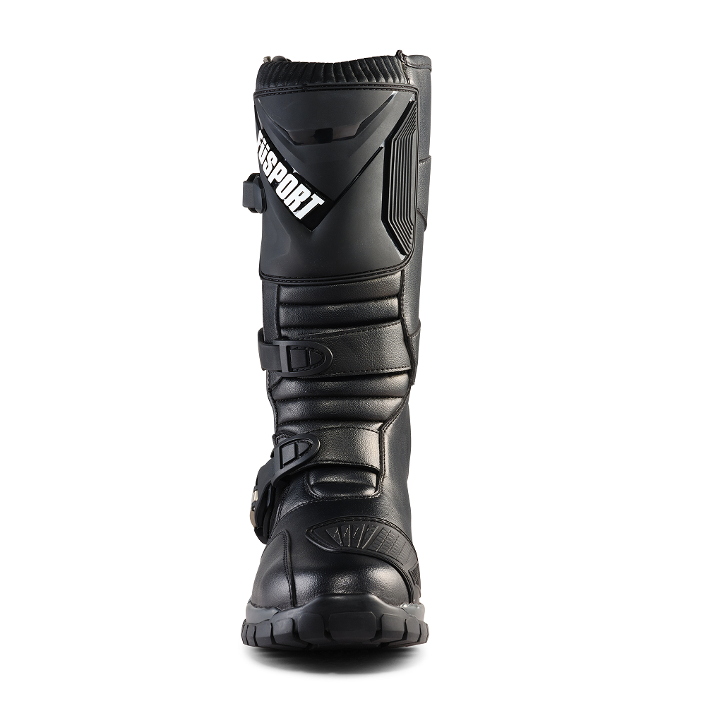 Fusport Simpson x Motoz Black Boots