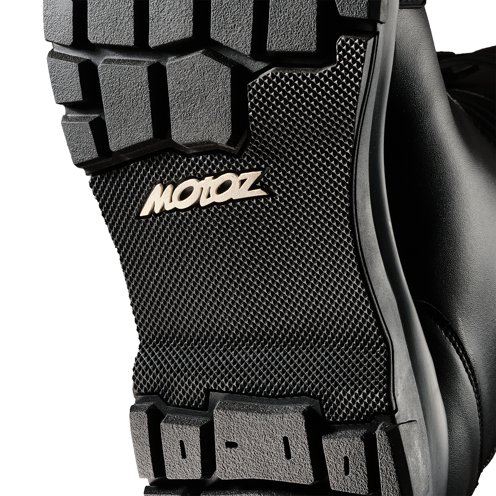 Fusport Gibson x Motoz Black Boots