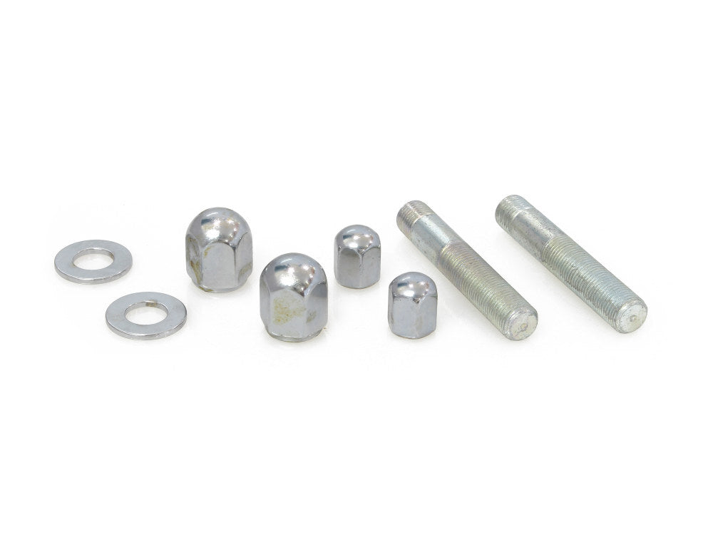 Bender Cycle Machine BCM-7066-A Lower Shock Stud Kit for Big Twin 73-86 4 Speed