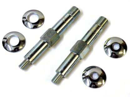Bender Cycle Machine BCM-7067 Upper Shock Stud Kit for 4 Speed Harley-Davidson Big Twin 58-66