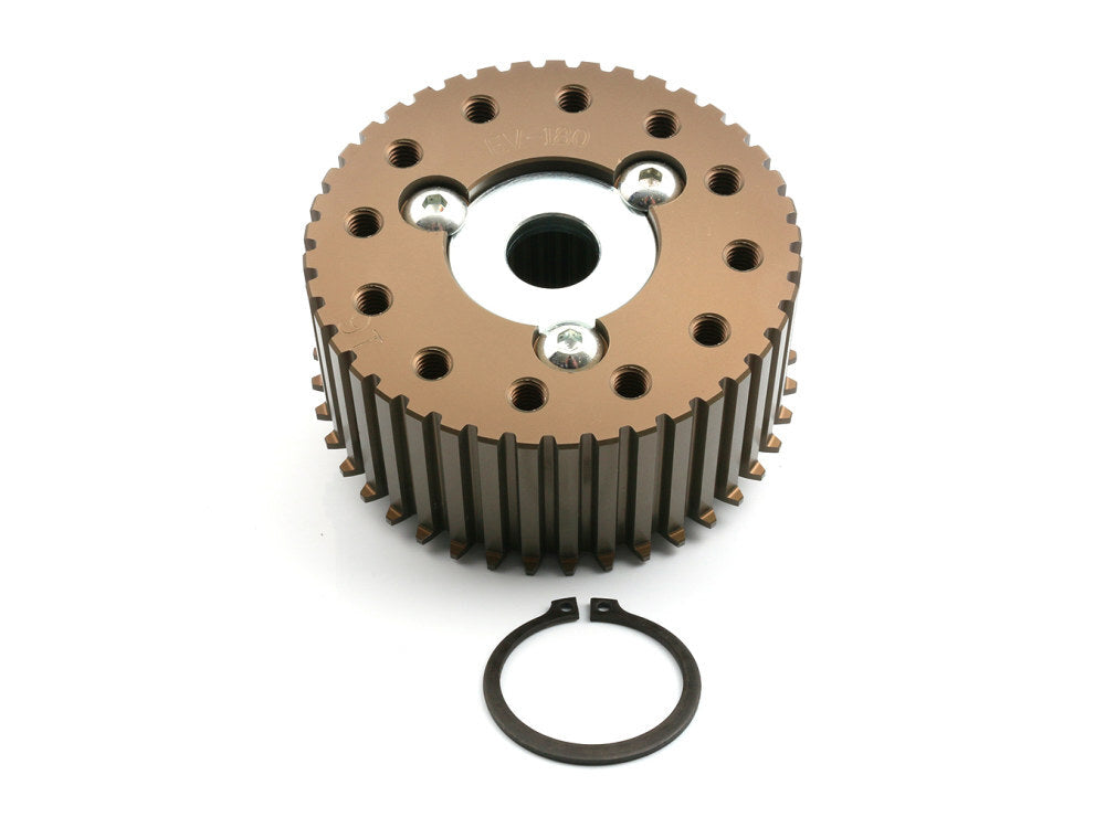 Belt Drive Limited BDL-EV-180 Open Belt Drive Clutch Hub 2-3/4" & 3" Wide Drives for most Big Twin 90-Up