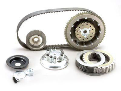 Belt Drive Limited BDL-EVB-3TRB Closed Belt Drive Kit 1-1/2" for Big Twin 70-83 4 Speed w/Belt Final Drive (Includes Competitor Clutch)